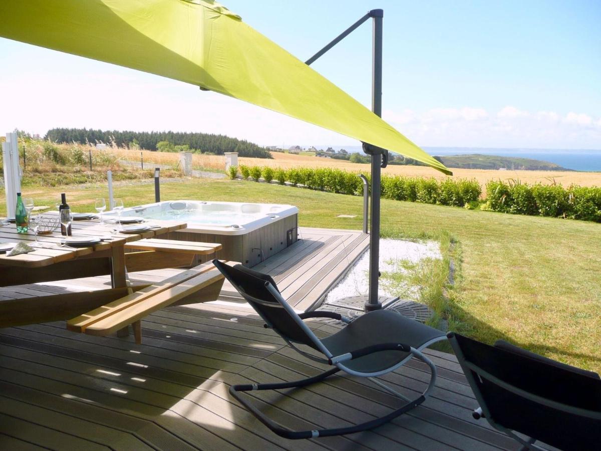 Panoramic Sea View And Jacuzzi, Premium, Telgruc-Sur-Mer Exterior photo
